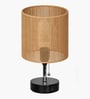 Bedside Lamp for Bedroom Nightstand Table Light with USB A | C Charging Port-Chain Pull Control