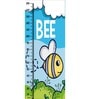 Bee in Multicolour Height Chart