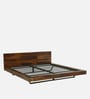 Beelitz Sheesham Wood Queen Size Bed In Provincial Teak Finish