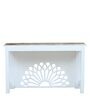 Beene Solid Wood Console Table In Distress Finish