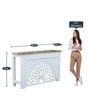 Beene Solid Wood Console Table In Distress Finish