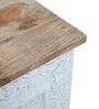 Beene Solid Wood Console Table In Distress Finish