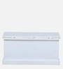 Beene Solid Wood Trunk Box In White Distress Finish