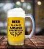 Beer is the 400ml Glass Beer Mug