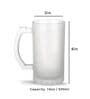 Beer is the 400ml Glass Beer Mug