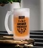 Beer is the 400ml Glass Beer Mug