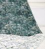 Beetle Grey Microfiber Floral 120 Gsm Single Comforter