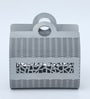 Laser Cut Design Bag MDF Desk Organizers Grey