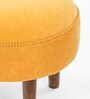 The Fabric Foot Stool in Mustard Colour