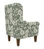 Begum Fabric Wing Chair In  Garden Design Multicolor Colour
