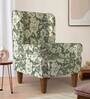 Begum Fabric Wing Chair In  Garden Design Multicolor Colour