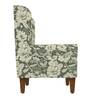 Begum Fabric Wing Chair In  Garden Design Multicolor Colour