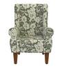 Begum Fabric Wing Chair In  Garden Design Multicolor Colour