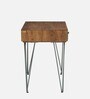 Behounek Solid Wood Writing Table In Natural Acacia Finish