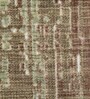 Beige & Brown Abstract Polyester 5 x 7 Feet Machine Made Carpet