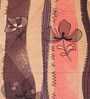Beige & Brown Floral 210 TC Cotton 6 Pieces Bedding Set Collection