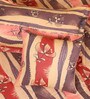 Beige & Brown Floral 210 TC Cotton 6 Pieces Bedding Set Collection