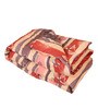 Beige & Brown Floral 210 TC Cotton 6 Pieces Bedding Set Collection