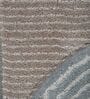 Beige & Grey Contemporary Freize 6 x 9 Feet  Machine -Made Carpet