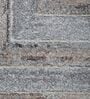 Beige & Grey Contemporary Freize 6 x 9 Feet  Machine -Made Carpet
