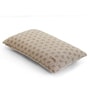 Beige & Natural 100% Cotton Geometric 12X20 Inches Knitted Cushion Cover
