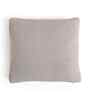 Beige & Natural 100% Cotton Tiny Check 16X16 Inches Knitted Cushion Cover
