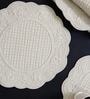 Beige (15.7 x15.7 ) Quilted Cotton (Set of 2) Placemat