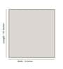 Beige (16 x16 ) Floral Hand Embroidered Cotton (Set of 6) Napkin Sets
