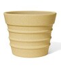 Beige BR Round 12 Inches Planter