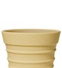 Beige BR Round 14 Inches Planter