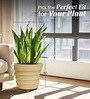Beige BR Round 18 Inches Planter