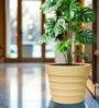 Beige BR Round 18 Inches Planter