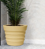 Beige BR Round 21 Inches Planter
