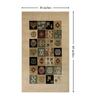Beige Traditional 3 ft x5 ft Carpet