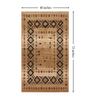 Beige  Traditional 4 ft x6 ft Carpet