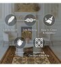 Beige  Traditional 5 ft x7 ft Carpet