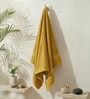 Beige 100% Cotton 380 Gsm Bath Towel
