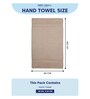 Beige 100% Cotton 600 Gsm Hand Towel