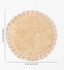 Beige Super Absorbent 100% Cotton & Quick Dry Bath Rug