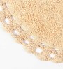 Beige Super Absorbent 100% Cotton & Quick Dry Bath Rug