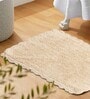 Beige Super Absorbent 100% Cotton & Quick Dry Bath Mat
