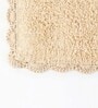 Beige Super Absorbent 100% Cotton & Quick Dry Bath Mat
