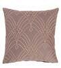 Beige Traditional 100% Cotton 20 x 20 Inches Cushion Cover