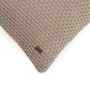 Beige 100% Cotton Kelly Fusion 18X18 Inches Knitted Cushion Cover