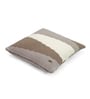 Beige 100% Cotton Maverick16X16 Inches Knitted Cushion Cover