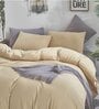 Beige 100% Cotton 400 Heavy Winter Double Bed Comforter