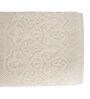 Beige 100% Cotton Solid 550 GSM 4 Pieces Towel Set