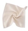 Beige 100% Cotton Solid 550 GSM Face Towels (Set of 4)