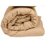 Beige 100% Cotton 150 AC Room Double Bed Comforter