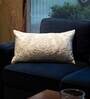 Beige Traditional 100% Cotton 16 x 30 Inches Cushion Cover